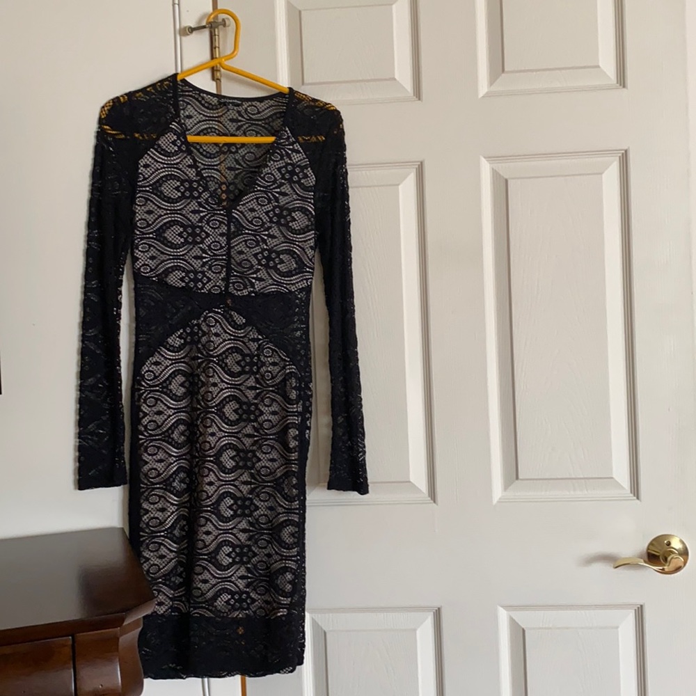 Small, lace, tight dress by Shinestar.